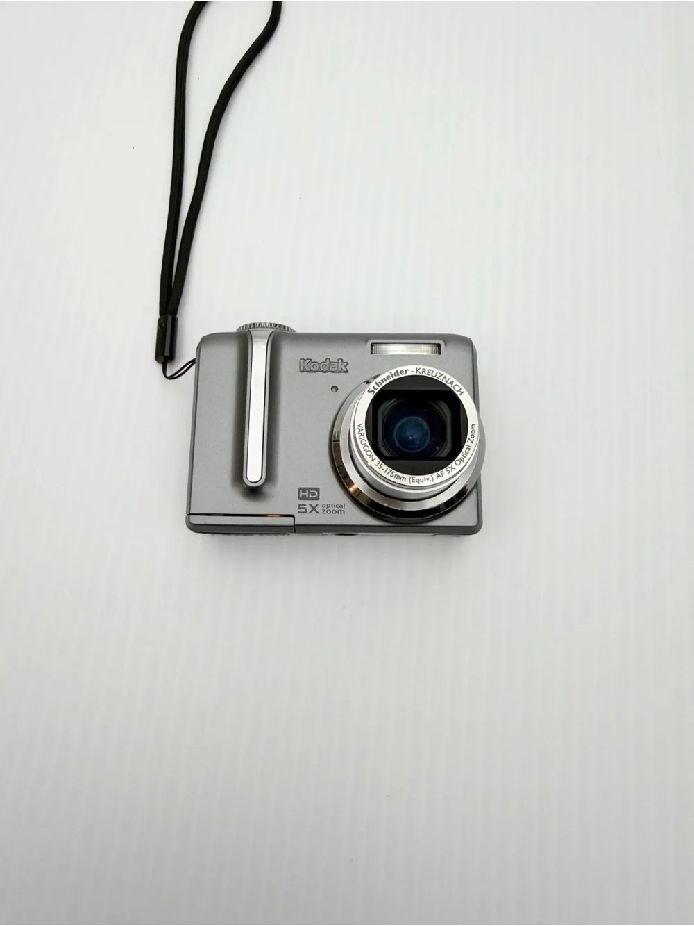 Kodak EasyShare Z1275 12MP 5X Optical Zoom Gray Digital Camera AS IS